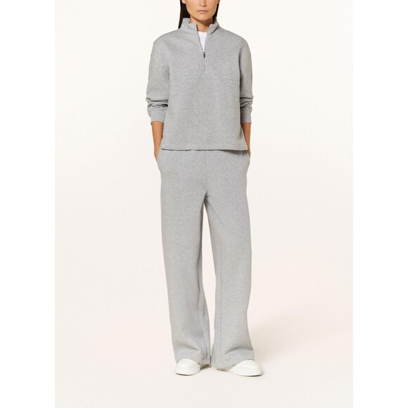 New Selected Femme Wide Leg Sweatpants Fleece Cozy Slouchy Oversized Loose Long - Picture 1 of 14